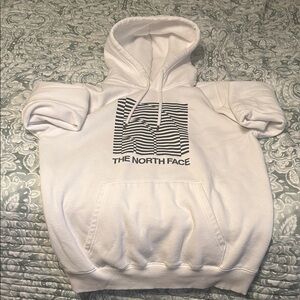 The North Face White Graphic Hoodie